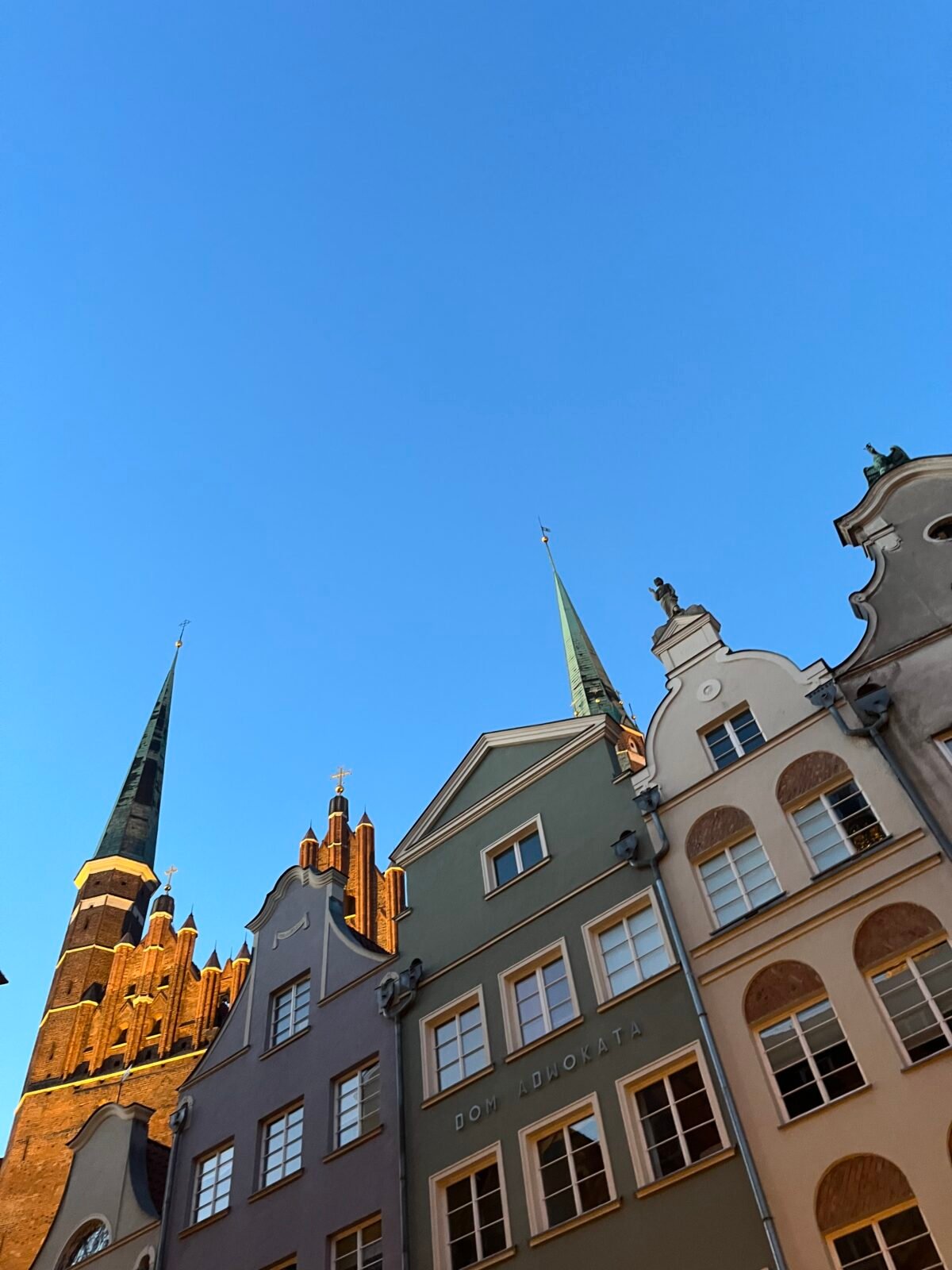 Sky in Gdansk
